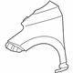 Toyota 53801-52090 Fender, Front Passenger Side