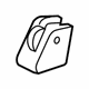 Toyota 79956-AE010-B0 Track End Cover, Rear