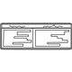 Toyota 74528-47010 Caution Label
