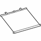 Toyota 64350-06030 Shade, Rear