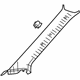Toyota 62211-08090-B0 Windshield Pillar Trim, Passenger Side