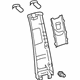 Toyota 62411-08040-B0 Upper Center Pillar Trim, Passenger Side