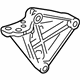 Toyota 12315-37040 Side Mount Bracket, Passenger Side