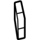 Toyota 53853-0A040 Wheel Opening Molding Pad, Front