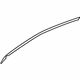 Toyota 75929-08010 Black Out Tape, Inner Upper Passenger Side