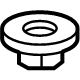 Toyota 90178-A0070 Plate Nut