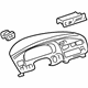 Toyota 55410-08021-B0 Cluster Trim, Bluish Gray