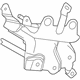 Toyota 44590-48170 Bracket Assembly, Brake Actuator