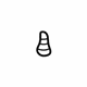 Toyota 77283-52010 Tank Shield Plug