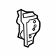 Toyota 61087-60020 Retainer, Door Lock Striker, Passenger Side