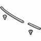 Toyota 53389-42011 Cowl Grille Seal, Driver Side