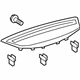 Toyota 55981-06040-B1 Defroster Trim, Gray
