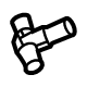 Toyota 90413-17004 Inverter Hose T-Connector