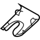 Toyota 86466-0E020 Access Cover, Rear