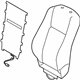 Toyota 71074-0E300-A2 Seat Back Cover, Flaxen, Driver Side