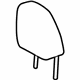 Toyota 71910-0E261-A5 Headrest, Flaxen, Front