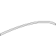 Toyota 75697-0E010 Wheel Opening Molding Pad