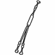 Toyota 72704-0E010 Cable Sub-Assembly, Rear S