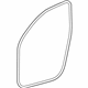 Toyota 62311-0R010-B0 Surround Weatherstrip, Passenger Side