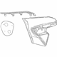 Toyota 81581-F4011 Backup Lamp, Passenger Side