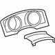 Toyota 55404-60300-C0 Cluster Housing, Black