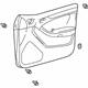 Toyota 67610-35B20-B0 Door Trim Panel, Passenger Side