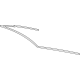 Toyota 75573-62010 Molding, Rear