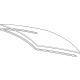 Toyota 64801-62020 Back Glass, Rear