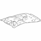 Toyota 63310-47160-E0 Headliner, Beige/Gray