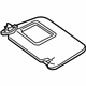 Toyota 74310-47610-B0 Sunvisor, Gray, Passenger Side