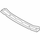 Toyota 63102-04080 Windshield Header, Front