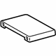 Toyota 78656-08070-C0 Extension Upper Cover, Black, Rear
