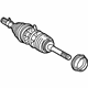 Toyota 43460-69146 Shaft Assembly, Outboard