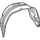 Toyota 65637-0C050 Wheelhouse Liner, Passenger Side