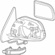 Toyota 87940-04240 Mirror Assembly, Driver Side