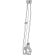 Toyota 73210-0R080-A2 Lap & Shoulder Belt, Passenger Side