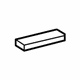 Toyota 61827-12040 Center Pillar Reinforcement Plate