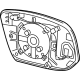 Toyota 87931-48B40 Mirror Glass, Passenger Side
