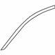 Toyota 75955-08010 Black Out Tape, Outer Upper Passenger Side