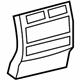 Toyota 58903-60909-C0 Rear Cover, Black