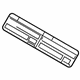 Toyota 88723-04050 A/C Label