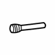 Toyota 48161-60040 Spring, Torsion Bar, Passenger Side