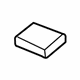 Toyota 61824-08010 Sound Absorber, Upper
