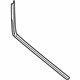Toyota 75574-10030 Reveal Molding, Outside Driver Side