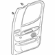 Toyota 62510-0C040-B0 Door Trim Panel, Passenger Side