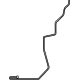Toyota 77BA4-62011 Pressure Line, Rear