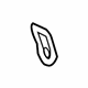 Toyota 73719-0T010 Child Seat Bracket