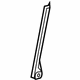 Toyota 67403-02210 Guide Channel, Rear Lower Passenger Side