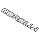 Toyota 75442-02280 Nameplate, Rear
