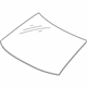 Toyota 56111-WAA02 Windshield, Front